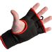 Бинт-перчатки TITLE Boxing Attack Nitro Speed Wraps Черные с красным (M)