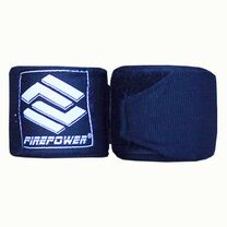 Бинты боксерские эластичные FirePower 4.5м (FPHW5-BK, Черные)