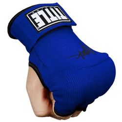 Бинт-перчатки TITLE Boxing Attack Nitro Speed Wraps (Title-ASPWR2-BL-BK, Синий)