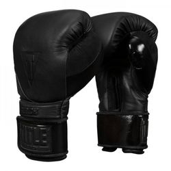 Боксерські рукавички TITLE BLACK Heavy Bag 2.0 (Title-BKBG2, Чорний)