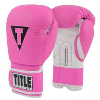 Боксерські рукавички TITLE Boxing Limited PRO STYLE Leather Training 3.0 (Title-TVVTG3-HPK-WH, Рожевий)