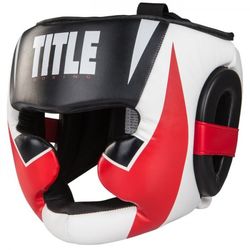 Боксерский шлем TITLE MMA Command Full Training (Title-XCHGF, Черный/Красный)