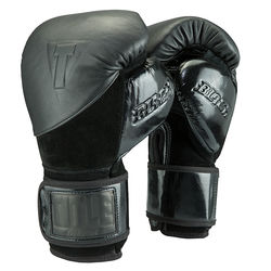 Боксерські рукавички TITLE BLACK Blitz Sparring Gloves (Title-BKBBG, Чорний)