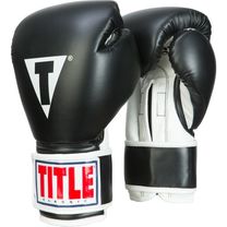 Боксерские перчатки TITLE Pro Style Training (Title-CVVTG-BK, Черный)