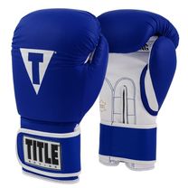 Боксерские перчатки TITLE Boxing Limited PRO STYLE Training 3.0 (Title-CVVTG3-BL-WH, Синий)