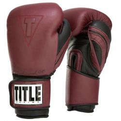 Боксерські рукавички TITLE Ali Authentic Leather Training (Title-ALIATGE, Коричневий)