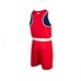 Форма для боксу TITLE Reversible Aerovent Elite Amateur Boxing Set Двостороння (title-RTABS, Синій)