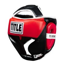 Боксерский шлем TITLE GEL E-Series Full Coverage (Title-ESCHG-R, Черный/Красный)