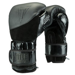 Снарядні рукавички з обважнювачем TITLE BLACK Blitz Weighted Gloves (Title-BKWBG, Чорний)