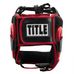 Боксерский шлем с бампером TITLE Boxing Face Saver (HFSG-L-BK-RD, черно-красный)