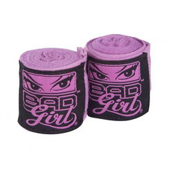 Бинти боксерські Bad Girl Purple 2,5 м