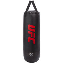 Мішок боксерський Циліндр PVC UFC Standard 1.1м 32кг (UHK-69745, чорний)