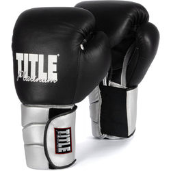 Тренировочные перчатки TITLE Platinum Paramount (PPTGE, черные)