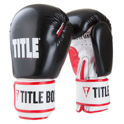 Боксерские перчатки TITLE Vengeance Fitness Boxing Gloves черные