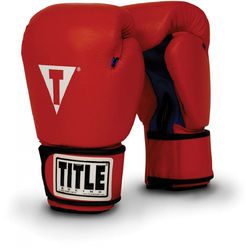 Рукавиці для боксу/фітбоксу TITLE Fitness Leather Boxing Gloves