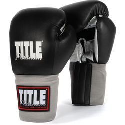 Боксерские перчатки Title Platinum Paramount Training Sparring (PPBSG, черные)