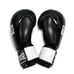 Боксерские перчатки THOR SPARRING из кожзама (558PU-BLK-WH, Черно-белый)