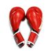 Боксерские перчатки THOR SHARK из натуральной кожи (8019-02Leather-RED, Красный)