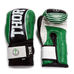 Боксерские перчатки THOR THUNDER из натуральной кожи (529-12Leather-GRN, Зеленый)