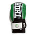 Боксерские перчатки THOR THUNDER из натуральной кожи (529-12Leather-GRN, Зеленый)