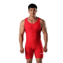 Тріко борцівське Berserk Sport WRESTLING BASIC red (SI1013R, Червоний)