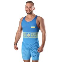 Трико борцовское Berserk Sport WRESTLER APPROVED UWW blue (S7801B, Синий)