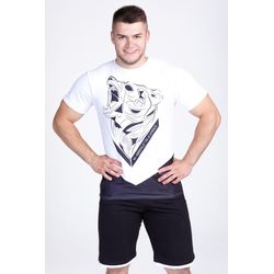 Футболка BERSERK BEAR SPIRIT (012321, Біло-чорний)