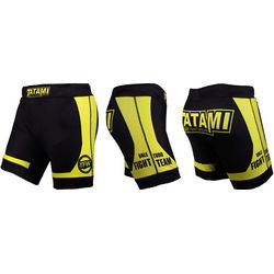 Шорти компресійні Tatami Flex Vale Tudo Shorts yellowandblack