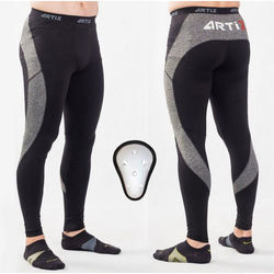 Компрессионные штаны с ракушкой ARTIX Fit Melange