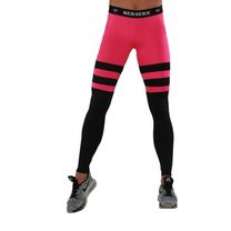 Леггинсы спортивные Berserk Sport INTENSITY black/pink (L7017BP, Черно-розовий)
