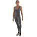 Комбінезон спортивний Berserk Sport FIT ANGEL melange/white (J4309MW, Сірий)