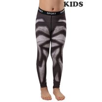 Детские компрессионные штаны Berserk Sport IRON KIDS black (P6789B, Черный)