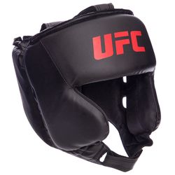 Шлем боксерский в мексиканском стиле PU UFC (UHK-69759, черный)