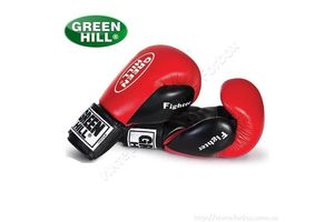 Боксерские перчатки Fighter Green Hill