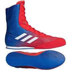 Взуття для боксу Боксерки Adidas Box Hog PLUS (DA9896, червоно-сині)