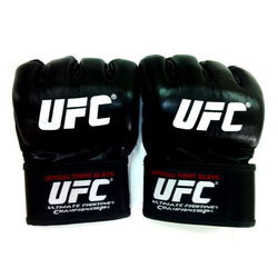 Перчатки ММА UFC (UFC-MGUF1-BK, Черный)