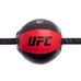 Груша пневматическая Круглая на растяжках UFC из PU (UHK-69749, черный-красный)