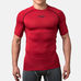 Компрессионная футболка Peresvit Air Motion Compression Short Sleeve T-Shirt Red Black