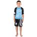 Рашгард детский Berserk Sport APPROVED WPC KIDS blue (RS7801B, Сине-Черный)