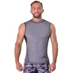 Компресійна футболка Berserk Sport Compression Tank F-17 grey (CT0017G<br />, Сірий)