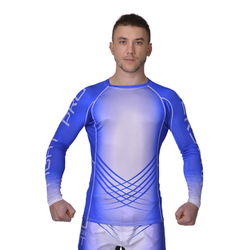 Рашгард для ММА PRO FIGHT blue Berserk Sport