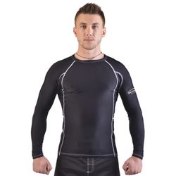 Рашгард Berserk Sport MMA LEGACY LONG SLEEVE black/white (RS7870B, Чорно-білий)