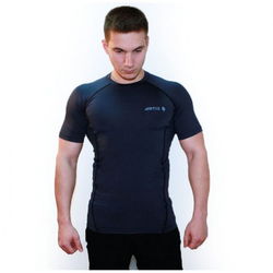 Рашгард ARTIX Navy с коротким рукавом