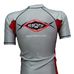 Рашгард Masaru Short Sleeve Rash Guard Grey/red