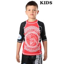 Рашгард детский Berserk Sport APPROVED WPC KIDS red (RS8239R, Красно-Черный)