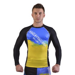 Рашгард для MMA UKRAINE FIGHTER black Berserk Sport