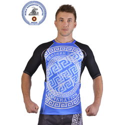 Рашгард for pankration APPROVED WPC blue