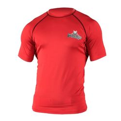 Рашгард Gameness Top Dog Red Short Sleeve Rash Guard