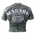 Рашгард Masaru Short Sleeve Rash Guard:Skull