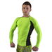 Рашгард для MMA LONG SLEEVE HYPER NEON green Berserk Sport